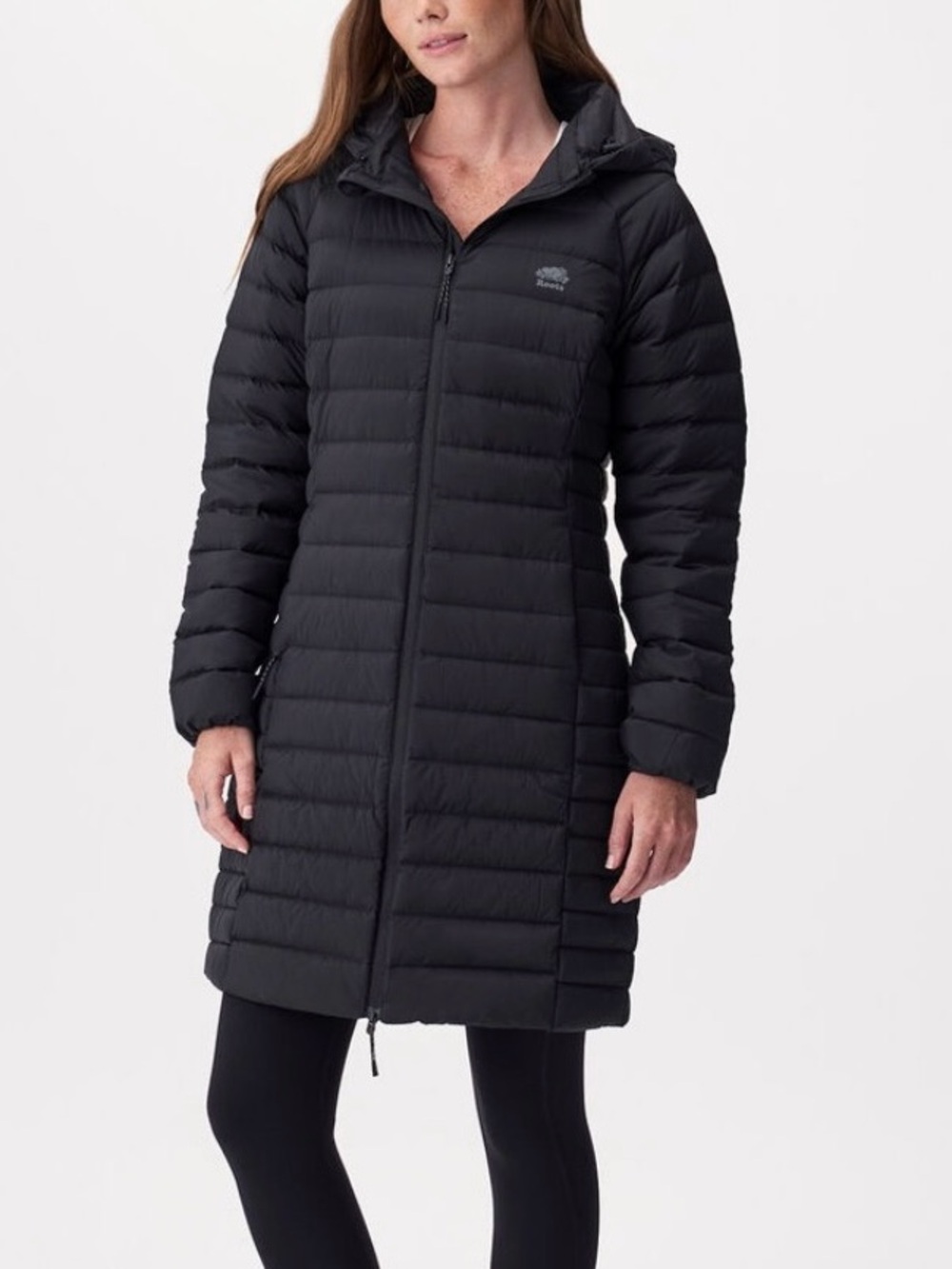 Roots Down Packable Long Jacket XS